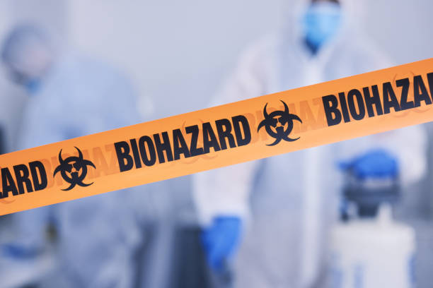 Professional Biohazard technician working in Huger, SC